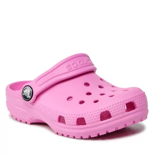 Crocs Klapki Classic Clog T 206990 Taffy Pink - Klapki i japonki damskie - miniaturka - grafika 1