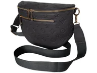 Nerki - Nerka Damska Na Ramię, Szara Torebka Damska, Saszetka Na Szerokim Pasku - miniaturka - grafika 1