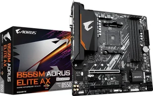 Płyta główna Płyta główna Gigabyte B550M AORUS ELITE AX - Płyty główne - miniaturka - grafika 1