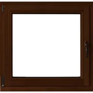 Okna - Lupol 3-szybowe fasadowe lakier kolor orzech O5 90 RU 865x835 mm - miniaturka - grafika 1