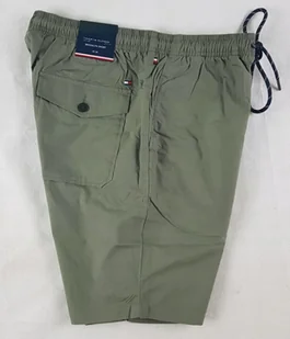 Tommy Hilfiger spodenki Brooklyn Short MW0MW31245-MSP zieleń mundurowa -W34 - Spodenki męskie - miniaturka - grafika 1