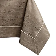 Obrusy i serwetki - Obrus Vesta Cappuccino Tłoczony Nowoczesny 140x140 AmeliaHome - TCLOTH/AH/VESTA/BRD/PPG/CAPPUCCINO/140X140 - miniaturka - grafika 1