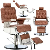 Taborety i hokery - Fotel fryzjerski barberski hydrauliczny do salonu fryzjerskiego barber shop Santino Barberking w 24H - miniaturka - grafika 1