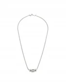 Naszyjniki - EMPORIO ARMANI Naszyjnik męski srebrny - miniaturka - grafika 1