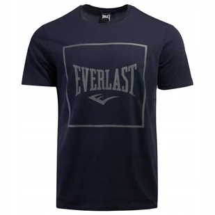 KOSZULKA męska T-SHIRT EVERLAST z krótkim rękawem 100% bawełna granatowa L - Koszulki męskie - miniaturka - grafika 1