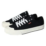 Trampki męskie - Levis Football and Accessories Hernandez 3.0, trampki męskie, zwykłe czarne, 41 EU, Kolor: jak na zdjęciu, 41 EU - miniaturka - grafika 1