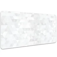 Podkładki na biurko - Duża podkładka na biurko Świetlne Trójkąty 100x50cm, Dywanomat - miniaturka - grafika 1