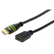 Kable komputerowe i do monitorów - Techly ICOC-HDMI-4-EXT030 kabel HDMI 3 m HDMI Typu A (Standard) Czarny ICOC-HDMI-4-EXT030 - miniaturka - grafika 1