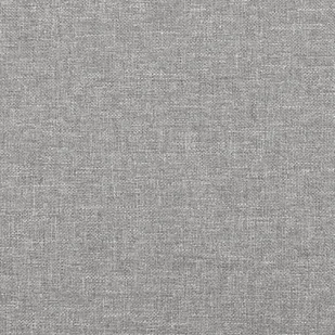 Łóżko kontynentalne z materacem, jasnoszare, tkanina 160x200 cm - Łóżka - miniaturka - grafika 10