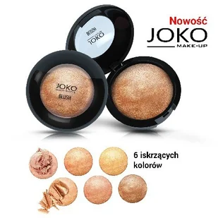 JOKO Róż spiekany nr 8 - Podkłady do twarzy - miniaturka - grafika 3
