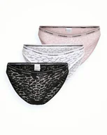 Majtki damskie - CALVIN KLEIN Majtki Figi 3-Pack r S - miniaturka - grafika 1