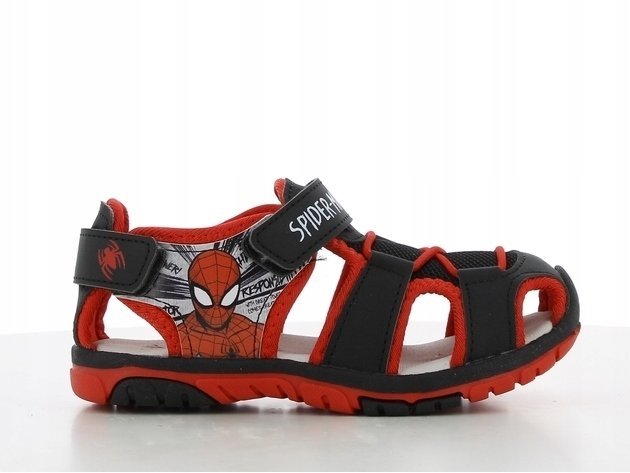 Sandały chłopięce buty dziecięce sportowe SP012400 SPIDERMAN na rzepy 33