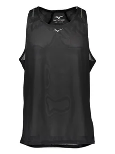 Mizuno Top sportowy "Active" w kolorze czarnym - Koszulki sportowe męskie - miniaturka - grafika 1