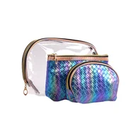 Kosmetyczki, organizery i kuferki - Donegal Potrójna Kosmetyczka - miniaturka - grafika 1