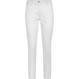 Spodnie damskie - Kappa GINGER spodnie damskie biały biały 48 611146W_A04_48 - grafika 1