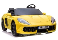 Pojazdy elektryczne dla dzieci - LEAN Auto na akumulator YSA021A Żółty Lakierowany 6432 - miniaturka - grafika 1