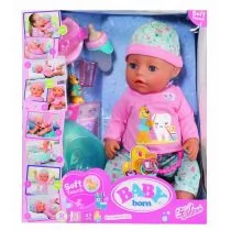 Zapf Creation Creation Nowa Lalka Baby Born Kąpielowa + Akcesoria Do Mycia 827086 - Lalki dla dziewczynek - miniaturka - grafika 1