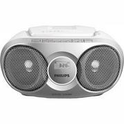 Radioodtwarzacze - Radio z CD Philips AZ215S Srebrny - miniaturka - grafika 1