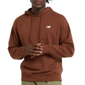 Bluzy męskie - Bluza New Balance MT41508ROK - brązowa - miniaturka - grafika 1