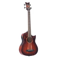 Gitary basowe - Ortega Guitars ORTEGA Ken Taylor Signature Series Shortscale Bass 4 struny z systemem Fishman Presys+ XLR Out - jednolity świerk/opalany mahoń postarzany w zestawie Gigbag (KT-WALKER-V2) KT-WALKER-V2 - miniaturka - grafika 1