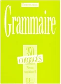 Pozostałe języki obce - Grammaire 350 Exercices Odpowiedzi Poziom zaawansowany - Hachette Livre - miniaturka - grafika 1
