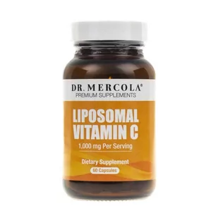 DR MERCOLA Dr. Mercola Liposomalna witamina C - 60 kapsułek - Witaminy i minerały - miniaturka - grafika 1