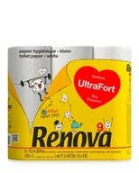 Papier toaletowy - Papier Toaletowy Renova Ultra Fort 9R - miniaturka - grafika 1