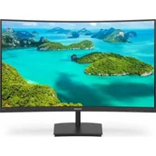 Monitory - Philips 241E1SC 23.6 cala Curved VA HDMI Freesync 241E1SC/00 - miniaturka - grafika 1