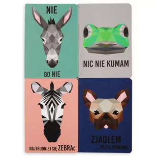 Paperdot, Zeszyt, Zwierzęta, Format A5, Kratka, 80 Kartek - Zeszyty szkolne - miniaturka - grafika 1