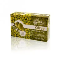 Mydła - Dabur Mydło Vatika Oliwne - Nawilżenie i regeneracja skóry 100 g - miniaturka - grafika 1