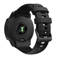 Akcesoria do smartwatchy - opaska pasek bransoleta SMOOTH GARMIN INSTINCT 2X  / 2X SOLAR BLACK - miniaturka - grafika 1