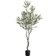 Sztuczne kwiaty - Sztuczne drzewko oliwne 210 cm - miniaturka - grafika 1