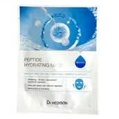 Maseczki do twarzy - DR.HEDISON Peptide Hydrating Mask Nawilżająca Maska Peptydowa W Płachcie 2,3g - miniaturka - grafika 1