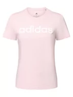 Koszulki sportowe damskie - adidas Sportswear - T-shirt damski, różowy - miniaturka - grafika 1