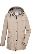 Kurtki damskie - G.I.G.A. DX Damska kurtka funkcyjna/kurtka outdoorowa z kapturem GS 68 WMN JCKT, jasnobeżowa, 38, 42687-000 - miniaturka - grafika 1