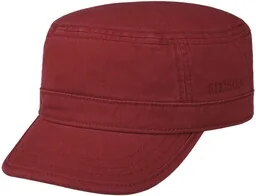 Czapka Gosper Army Urban by Stetson, ciemnoczerwony, M (56-57 cm) - Czapki damskie - miniaturka - grafika 1