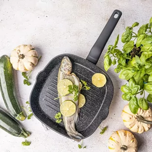 PATELNIA GRILLOWA MARMURKOWA KLAUSBERG 24cm KB-7661 - Patelnie - miniaturka - grafika 4