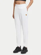 Spodnie sportowe damskie - Nike Spodnie dresowe Court DA4722 Biały Slim Fit - miniaturka - grafika 1