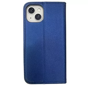 Etui Smart Magnet book iPhone 15 6,1" granatowy/navy - Etui i futerały do telefonów - miniaturka - grafika 2