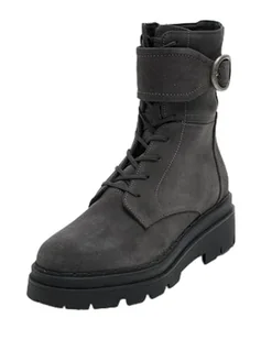 Geox Damskie buty D Felleny B Ankle Boot, szary (Graphite), 39 EU - Moda i Uroda OUTLET - miniaturka - grafika 1