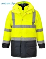 Odzież robocza - PORTWEST S768 KURTKA OSTRZEGAWCZA EXECUTIVE 5 W 1; ŻÓŁTY/GRANATOWY - miniaturka - grafika 1