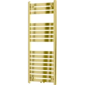 Grzejniki łazienkowe - Mexen Uran grzejnik łazienkowy 1200 x 500 mm, 422 W, złoty - W105-1200-500-00-50 - miniaturka - grafika 1