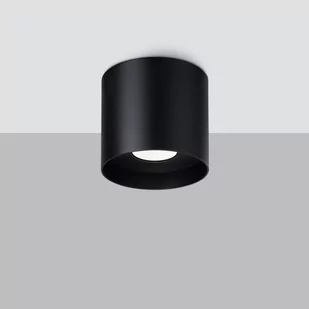 Mika lampa sufitowa 1xGU10 czarna SL.1281 - Lampy sufitowe - miniaturka - grafika 1