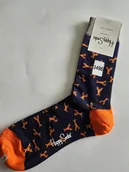 Skarpetki damskie - Kolorowe skarpety Happy Socks unisex rozmiar 41-46 (3496) - miniaturka - grafika 1