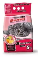 Żwirek dla kotów - Super Benek Cytrusowa Świeżość 5L - żwirek dla kotów o zapachu cytryny 5 l - miniaturka - grafika 1