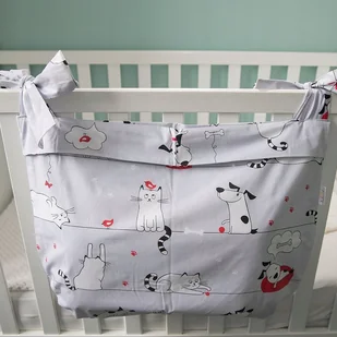 TORBA ORGANIZER NA ŁÓŻECZKO DZIECIĘCE KERL - Organizery na łóżeczko - miniaturka - grafika 1