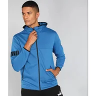 Bluzy sportowe męskie - Bluza dresowa męska Puma POWER CAT FZ - miniaturka - grafika 1