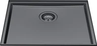 Zlewozmywaki - Foster Zlewozmywak PHANTOM BASE GUNMETAL 50x40cm Dno zlewozmywaka - miniaturka - grafika 1