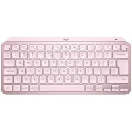 Klawiatury - Logitech Klawiatura MX Keys Mini Różowy - miniaturka - grafika 1