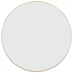 Lustro ścienne, złote, Ø 60 cm, okrągłe Lumarko! - Lustra - miniaturka - grafika 3